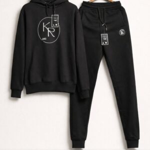 Black Hoodie & Black Jogger Set